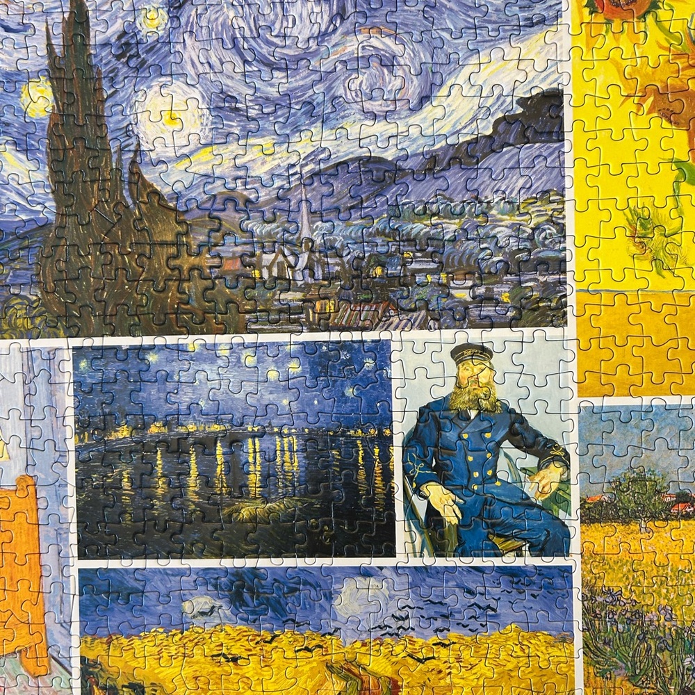 Re-marks Vincent Van Gogh 1500 Piece Puzzle Artistic Jigsaw Puzzle 🧩 - Picture 4 of 8